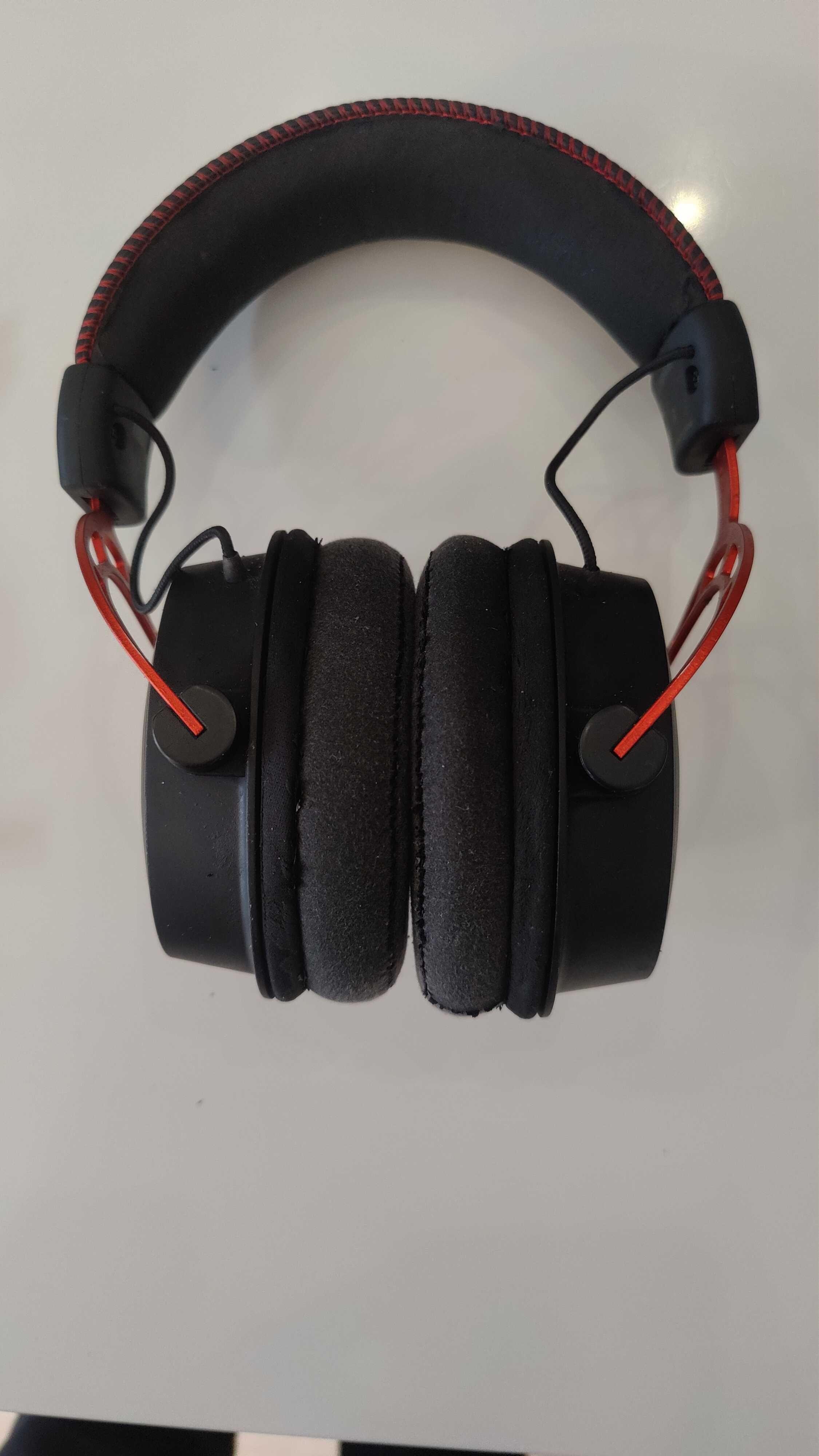 Słuchawki HyperX Cloud Alpha +GRATIS dodatkowe nauszniki PRZESYŁKA OLX