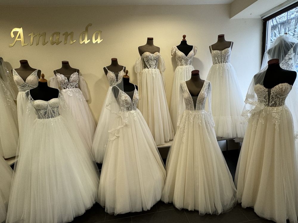 Salon sukien ślubnych suknia ślubna suknie ślubne plus size WYPRZEDAŻ