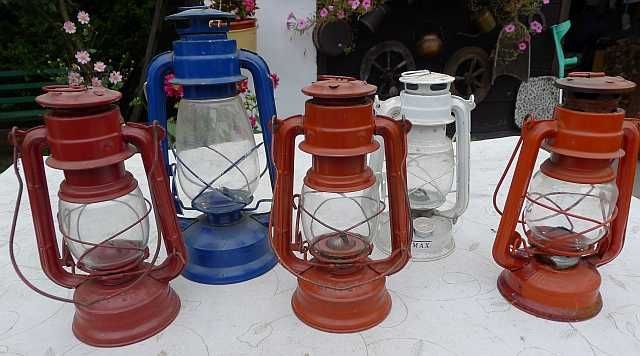 Stare lampy naftowe  + gratis