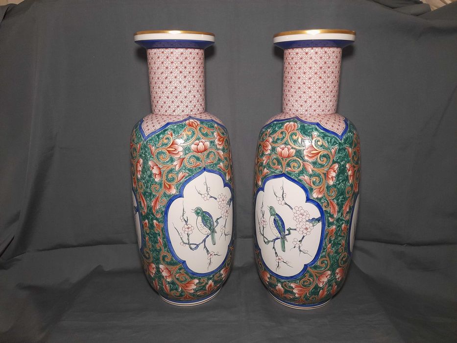 Jarras Pequim Vista Alegre Anshan -- 48 cm e Caixa Diogo Anshan