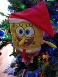 Świąteczny SpongeBob maskotka