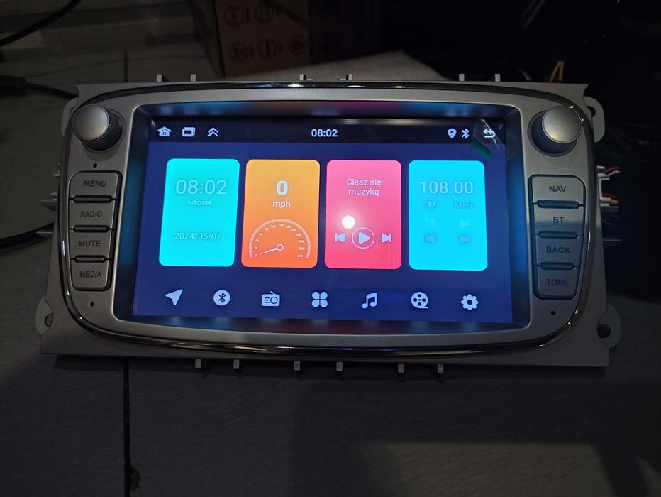 Radio samochodowe Android Ford Focus C-max Mondeo k. cofania Nakło Byd