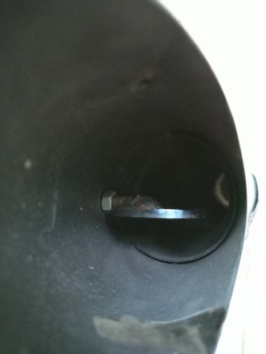 Wydechy motocyklowe czarne 2szt przelot !!!