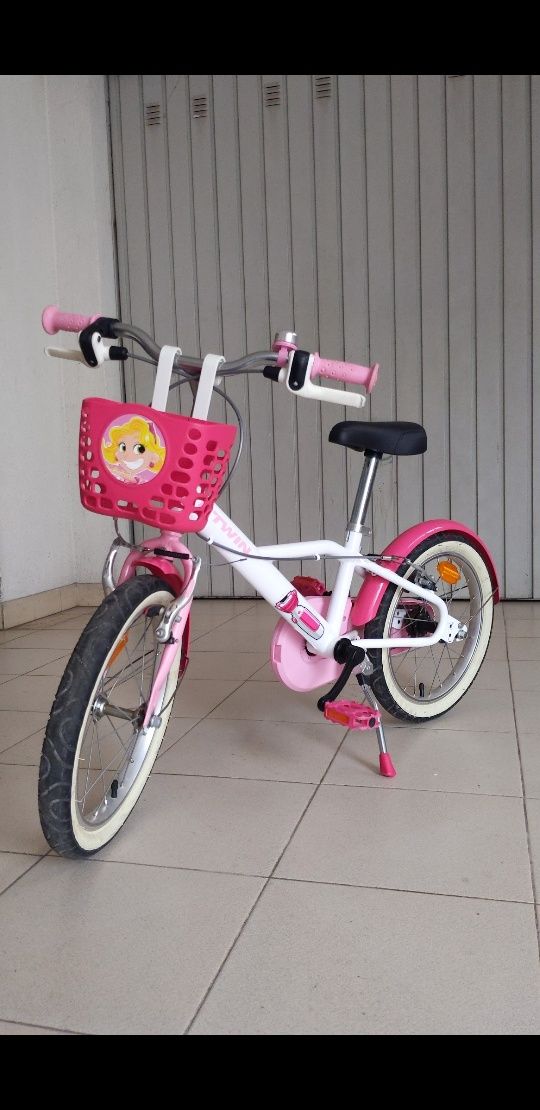 Bicicleta criança Decathlon 500 DOCTOGIRL roda 16"