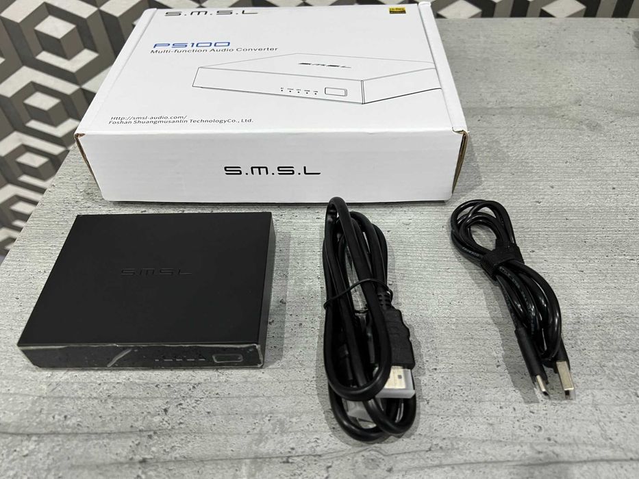 ЦАП - аудиоконвертор SMSL PS100 как новый