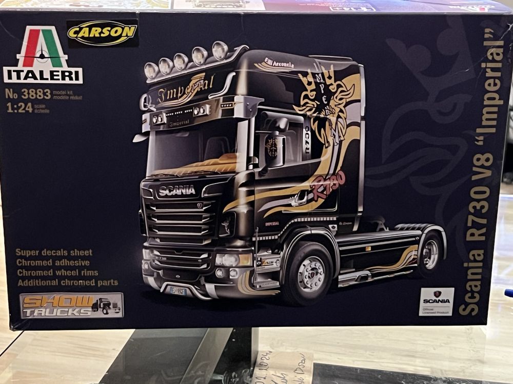 Model do sklejania Scania R730 V8