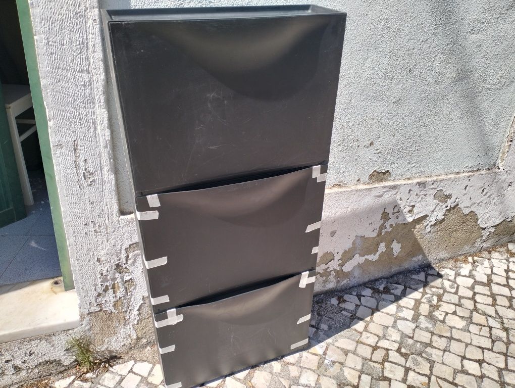 TRONES Sapateira/arrumação, preto
Sapateira/arrumação, preto, 52x18x3