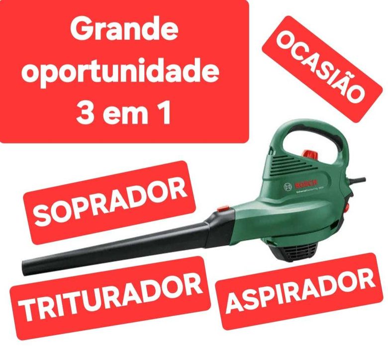Soprador/Aspirador/Triturador
