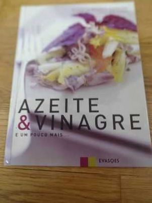 vendo livro Azeite e vinagre e um pouco mais