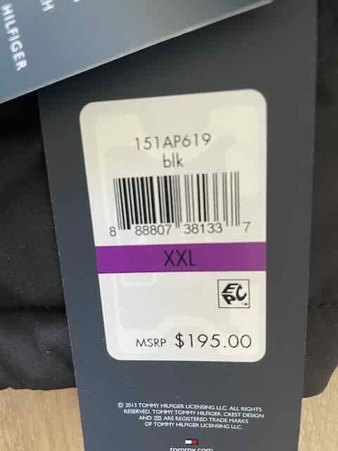Tommy Hilfiger - kurtka męska zimowa z USA, XXL.