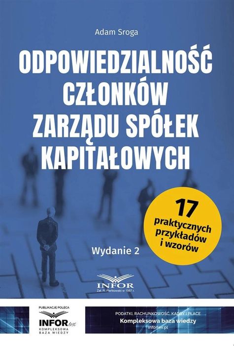 Odpowiedzialność człomków zarządu spółek.. w.2