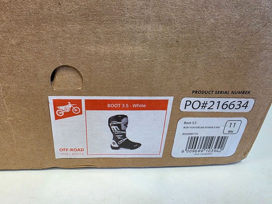 Мотоботинки боти для мотокросу ендуро Leatt 3.5 11US 44-45EU