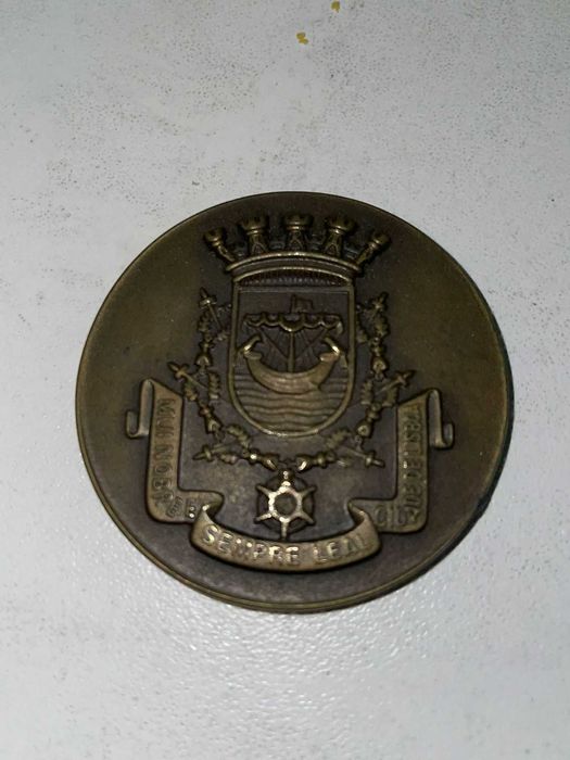 Moeda comemorativa TAP 1968 - Inauguração voo Amsterdan Lisboa