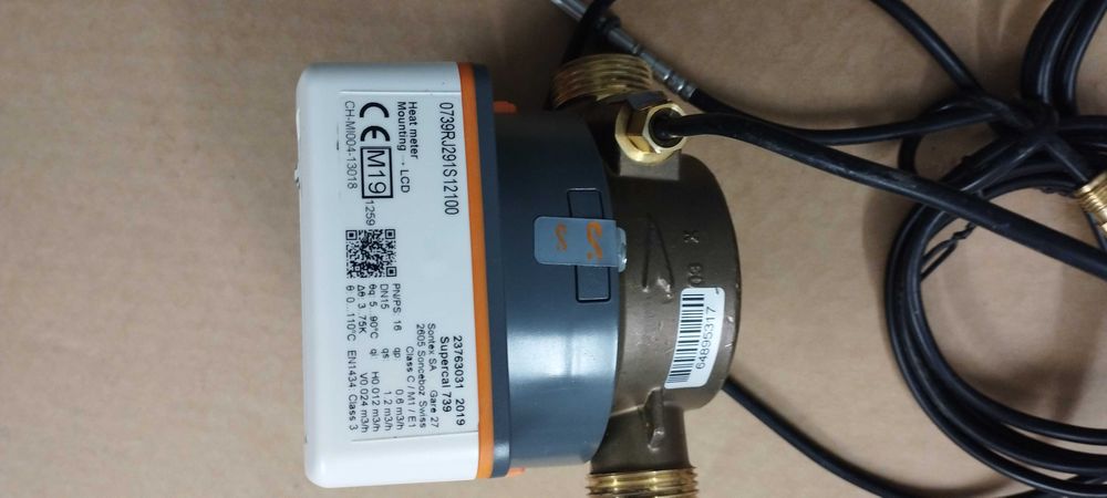 Ciepłomierze Supercal 739 z 2019r