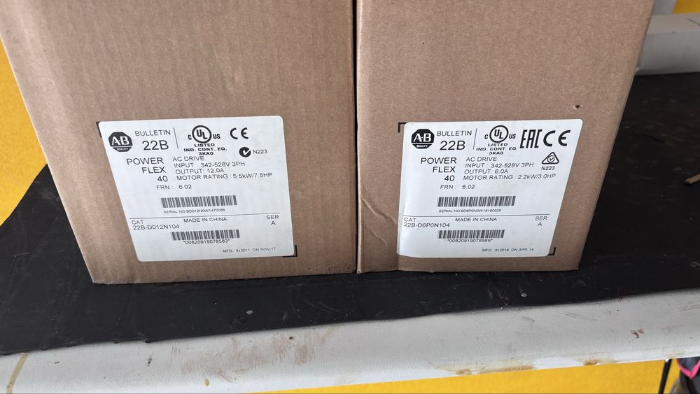 Variadores de Frequencia  Allen Bradley