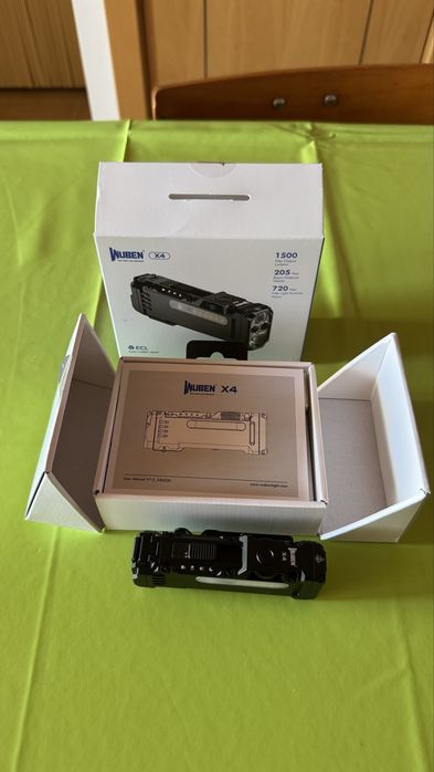 Lanterna Wuben X4 “1500 lumens”