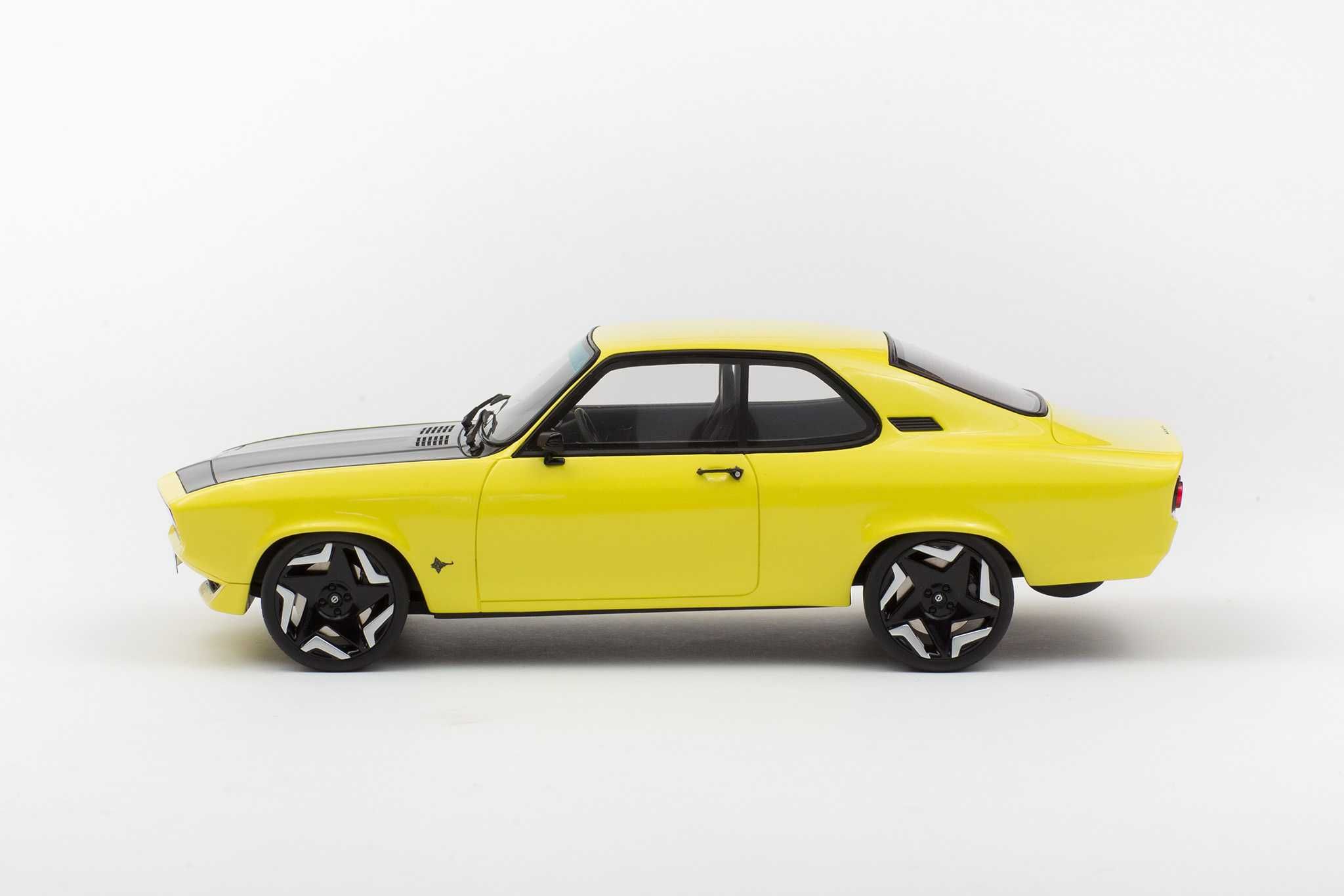 Opel Manta GSE Elektromod Yellow 2021 Otto 1:18