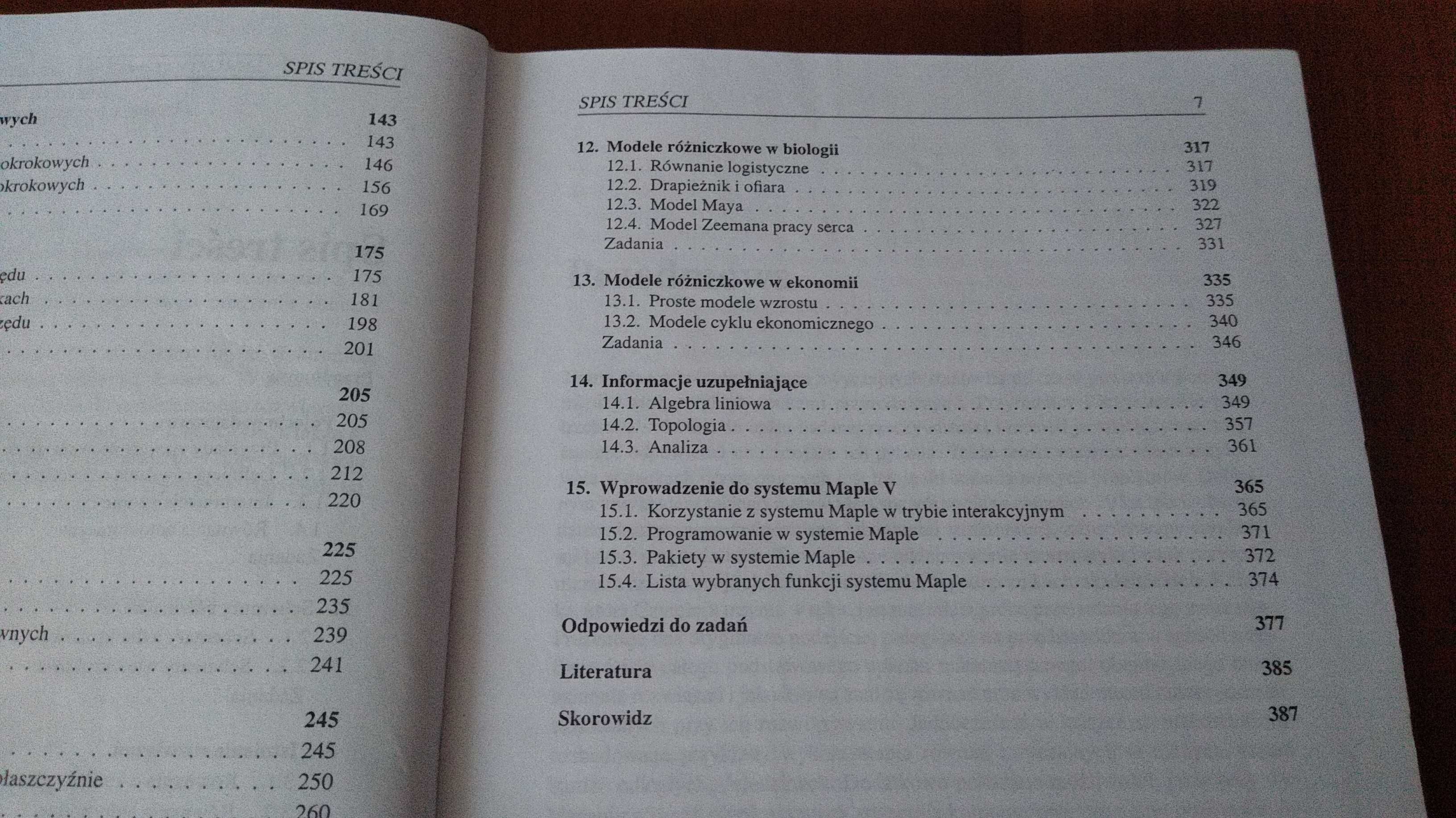 Równania różniczkowe zwyczajne : teoria i metody numeryczne Palczewski