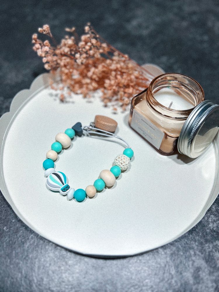 Zawieszka do smoczka handmade personalizowane