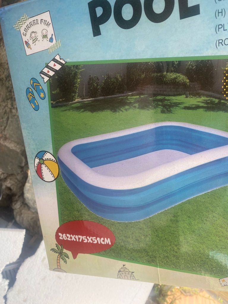 Vendo piscina de ar