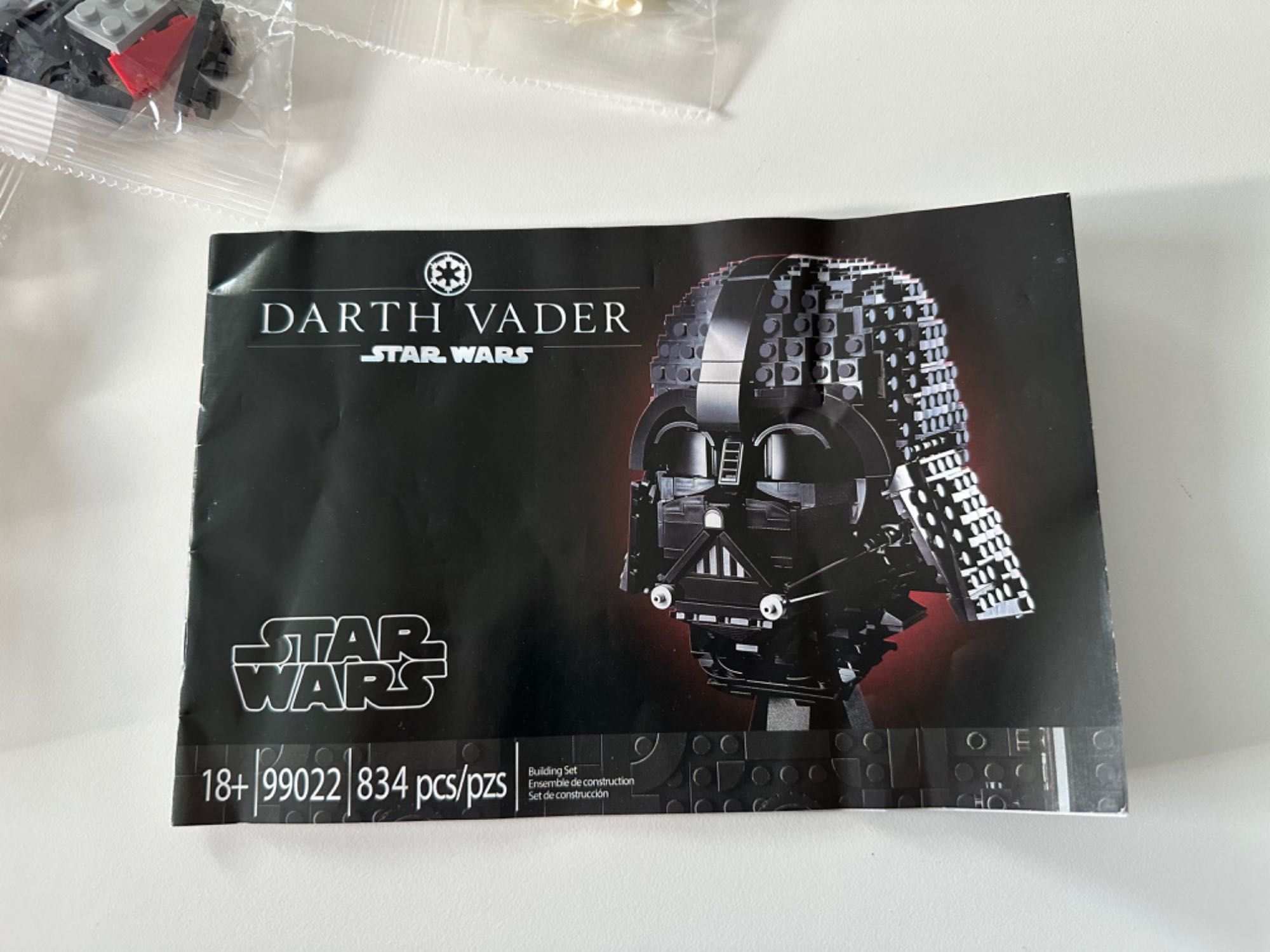 Lego Capacete de Darth Vader 75304 Novo Selado