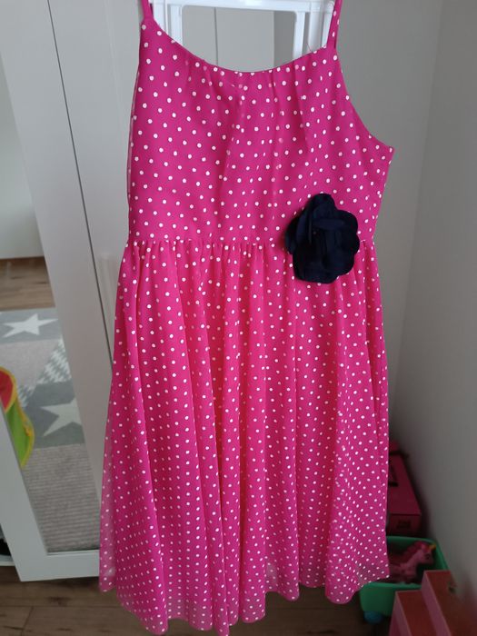 Sukienka dla dziewczynki 128