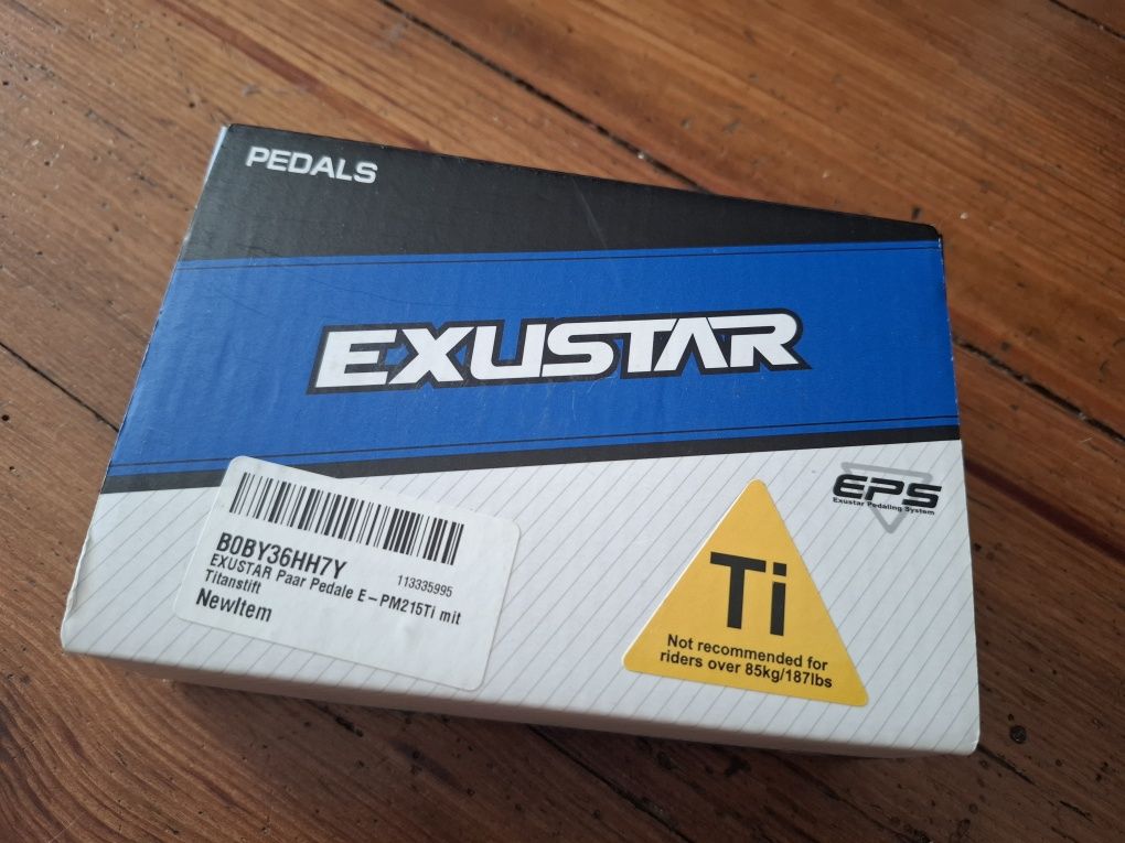 EXUSTAR MTB E-PM-215Ti.  Pedały mtb, spd.    nowe