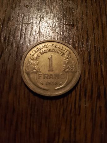 Moneta 1 Franc 1938