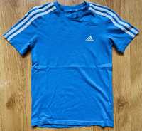 Koszulka t-shirt Adidas niebieska