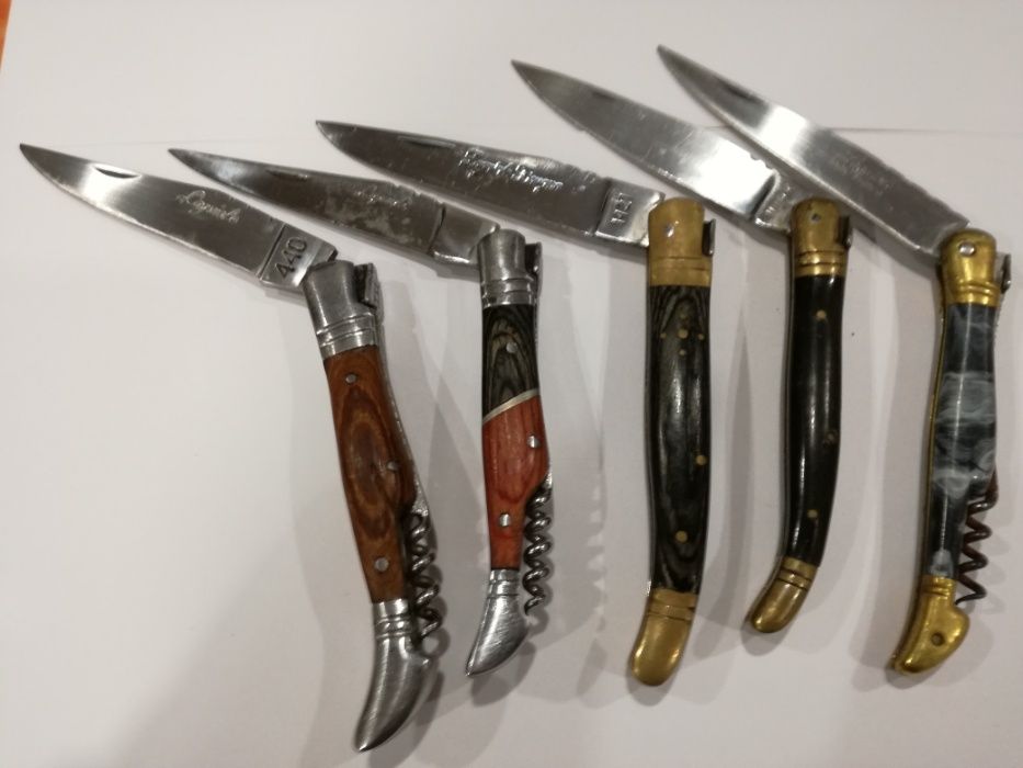 Canivetes-Lote de 5 Canivetes "Laguiole" de coleção-Preço Unitário