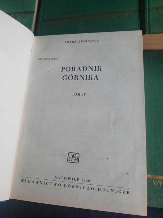 Poradnik Górnika I wydanie x5 tomów + skorowidz