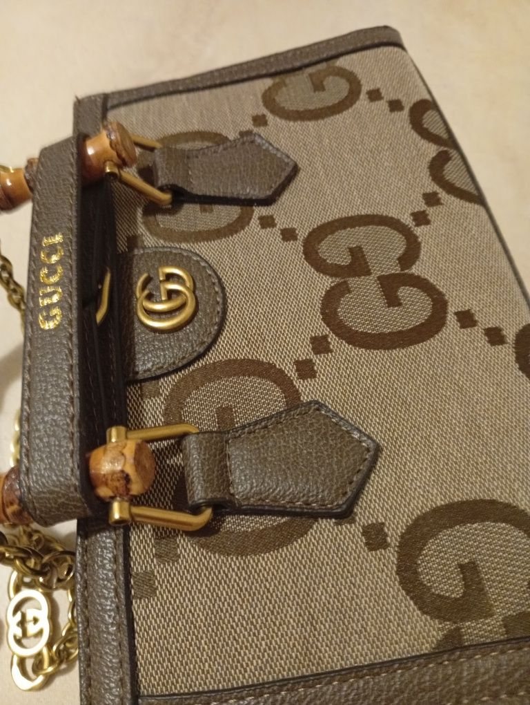 Gucci oryginalne vintage torebka w stanie idealnym nowe