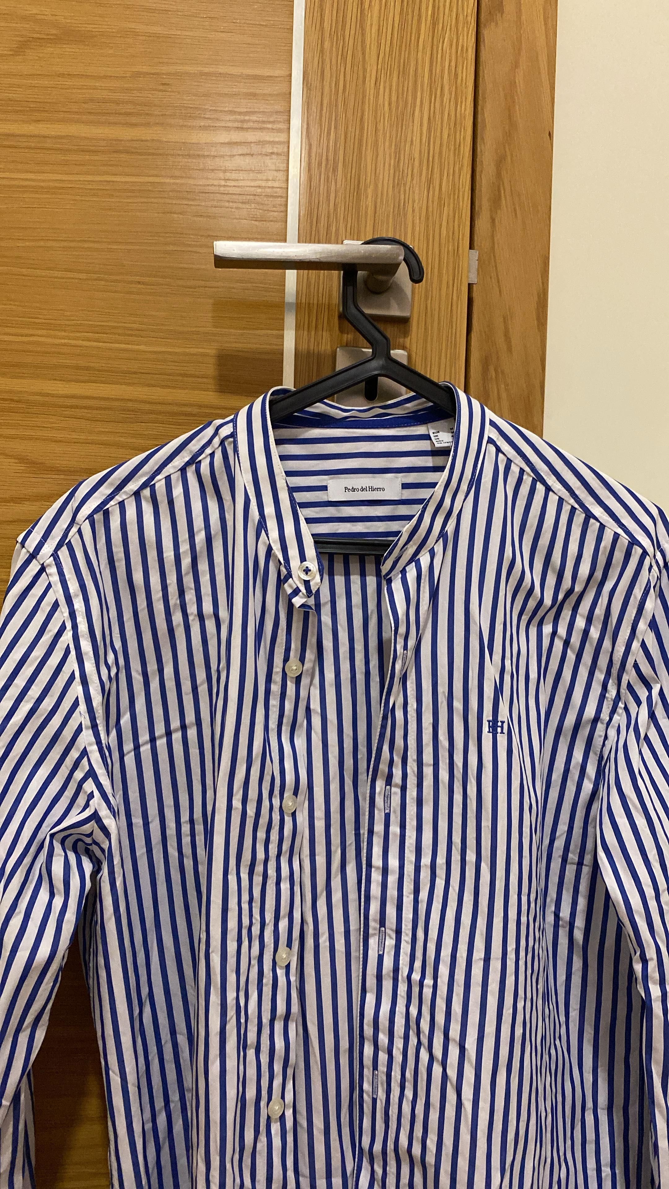 Camisa azul às riscas | Pedro del Hierro