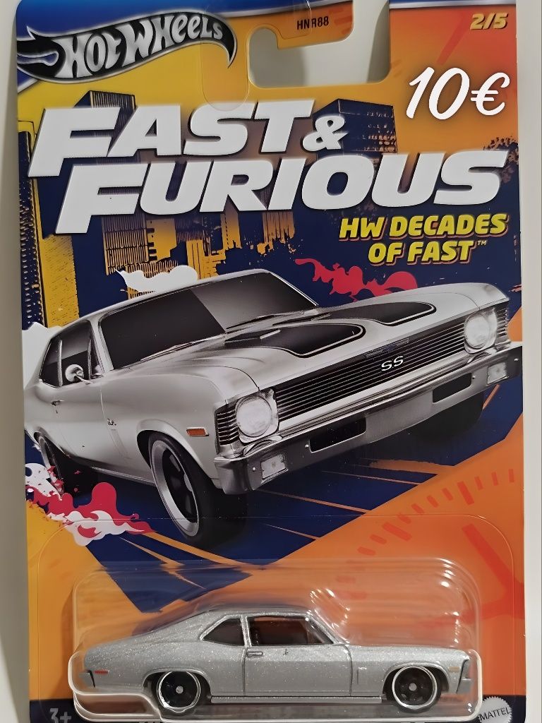 Miniaturas Hot Wheels Fast and Furious