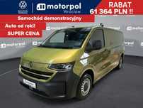 Volkswagen Transporter T7 DEMO Furgon (L2) AUTOMAT, 2.0 TDI 170KM, r.o. 3500 mm  T7 Furgon (L2) AUTOMAT, 2.0 TDI 170KM, r.o. 3500 mm