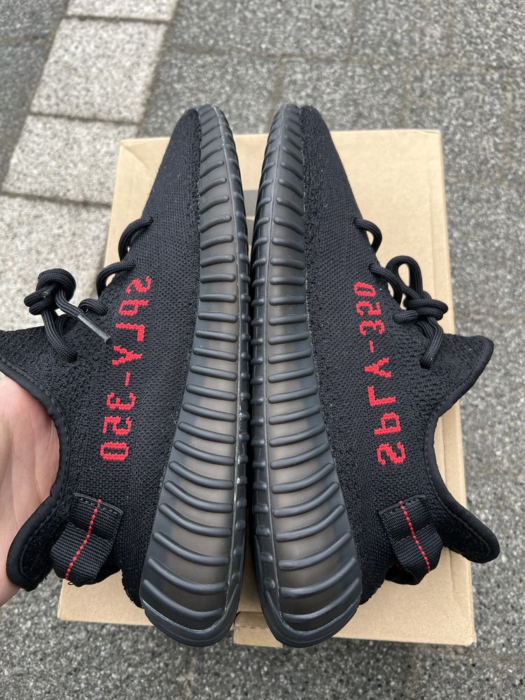 Adidas Yeezy Boost 350 V2 Bred sneakersy niskie czarne kanye 44