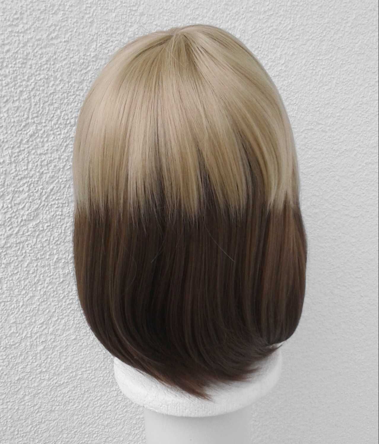 Promocja! cosplay wig brązowa peruka ombre SnK Atak Tytanów Jean fem