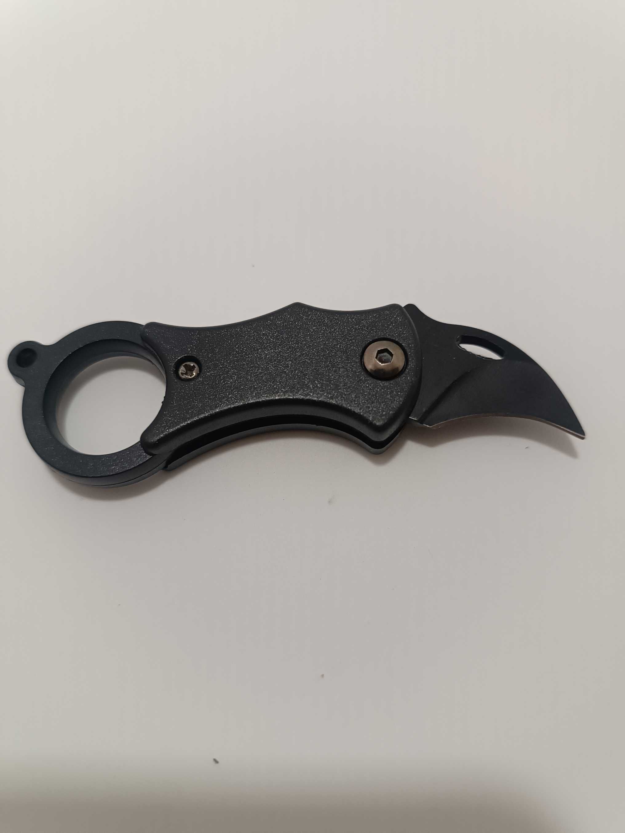 Mini nóż Cleaver 9,8 cm z łańcuszkiem – składany EDC