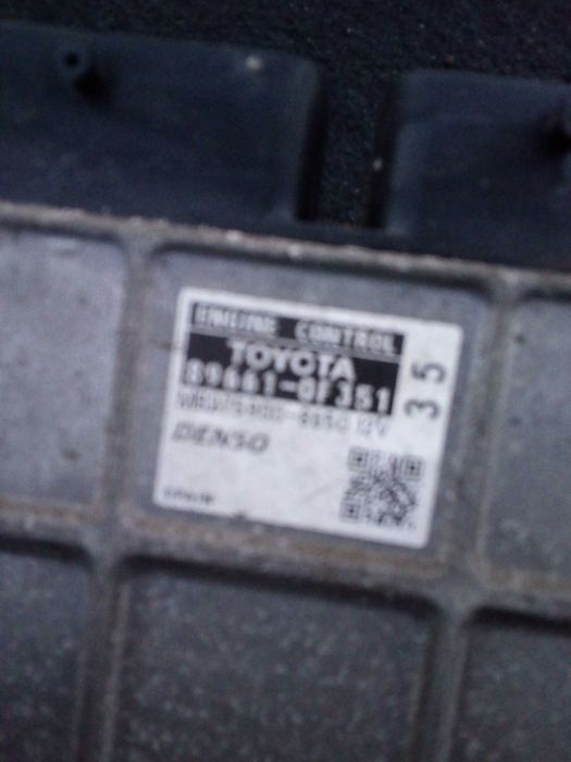 toyota VERSO 13-15 lift komputer ZESTAW startowy 2,0 D-4D 124km