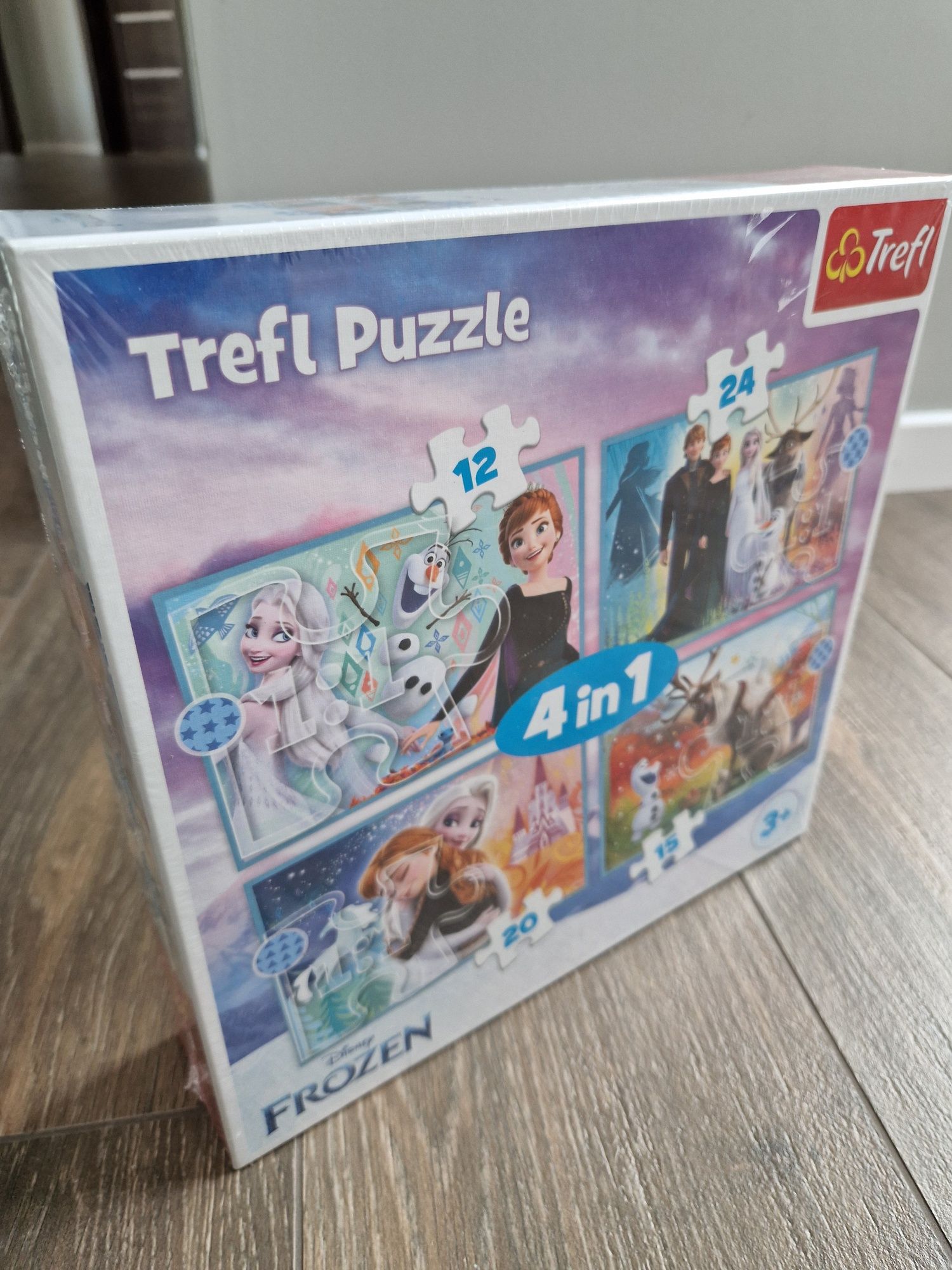 Puzzle Trefl Kraina lodu/Frozen 3+ 4 in 1 kod:34381