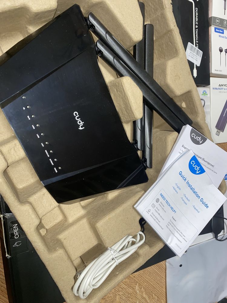 Маршрутизатор Cudy LT400, N300 Wi-Fi 4G LTE Cat4 Router