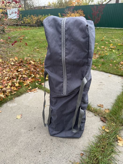 Дитяче ліжечко-манеж Kinderkraft Joy Light Grey.