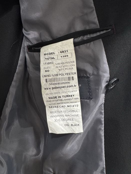 Чоловічий костюм Polim Pier 50 чорний