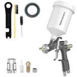 Pistolet lakierniczy LVLP InoKraft D1 dysza 1.3mm + akcesoria