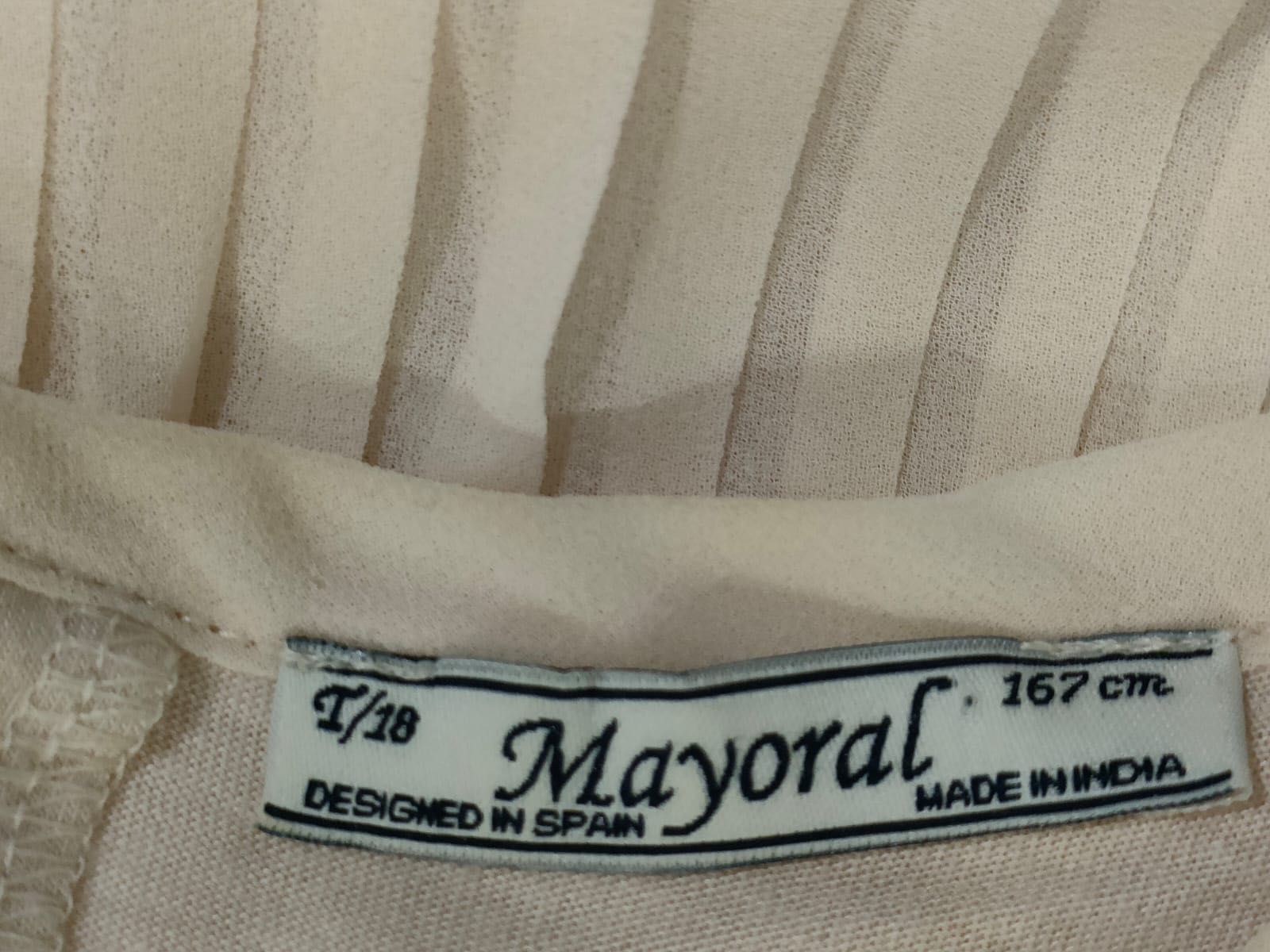 Vestido NOVO mayoral