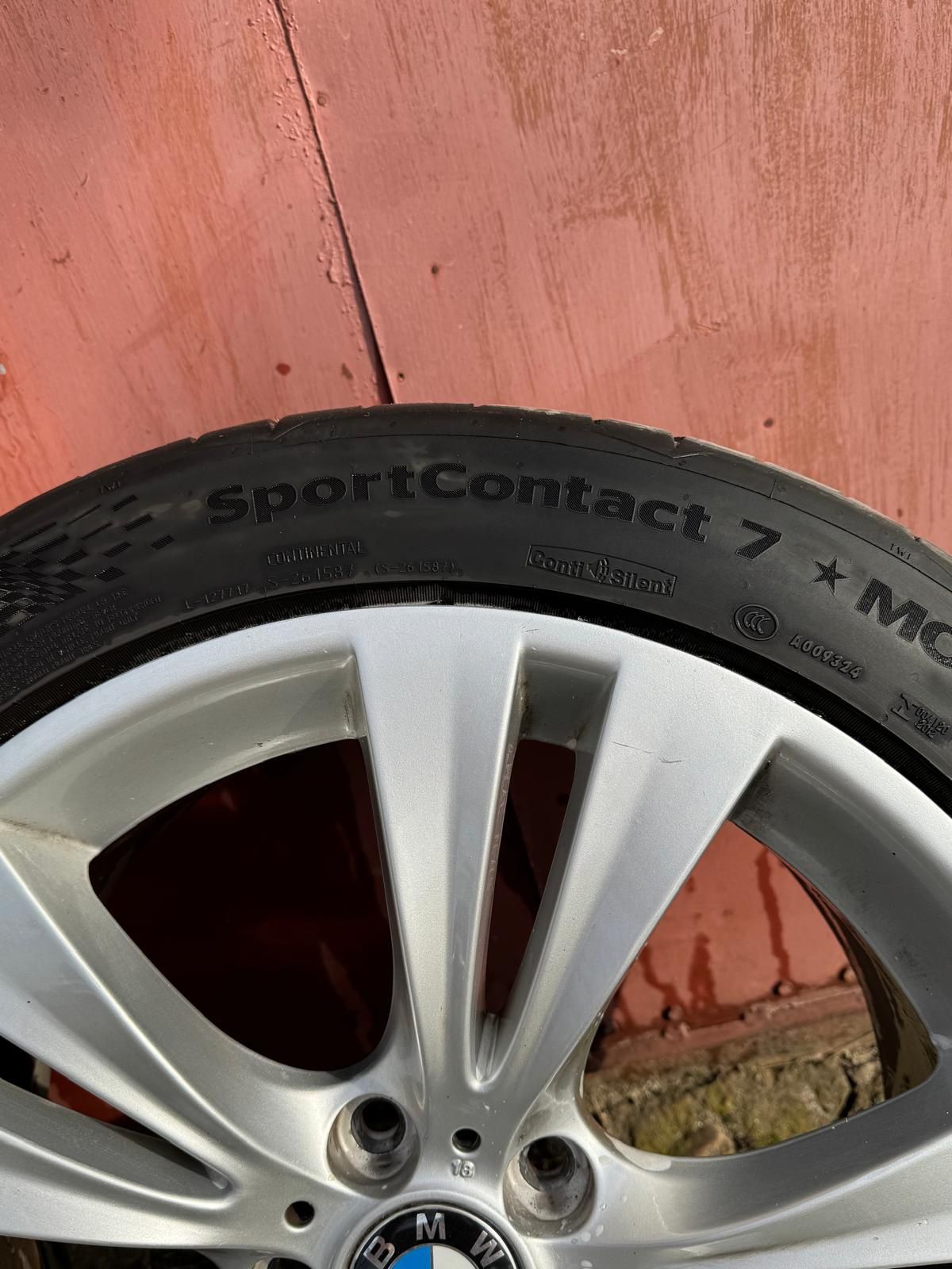 Felgi BMW F25 19 cali 5x120 fi 72,6 z oponami