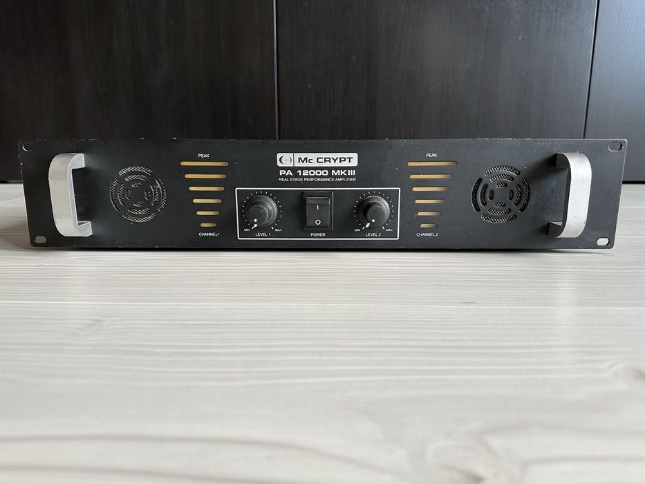 Końcówka Mocy Mc Crypt PA 12000 mk2 2x800w