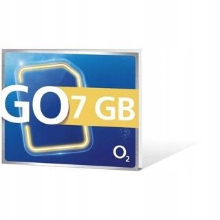 O2 Czeska Karta SIM bez rejestracji 50 Kč 7GB UE