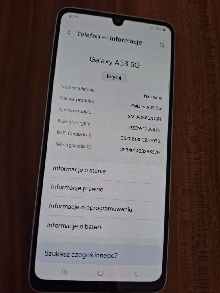 Samsung Galaxy A33 6/128gb + słuchawki Xiaomi Redmi Buds 3 Pro