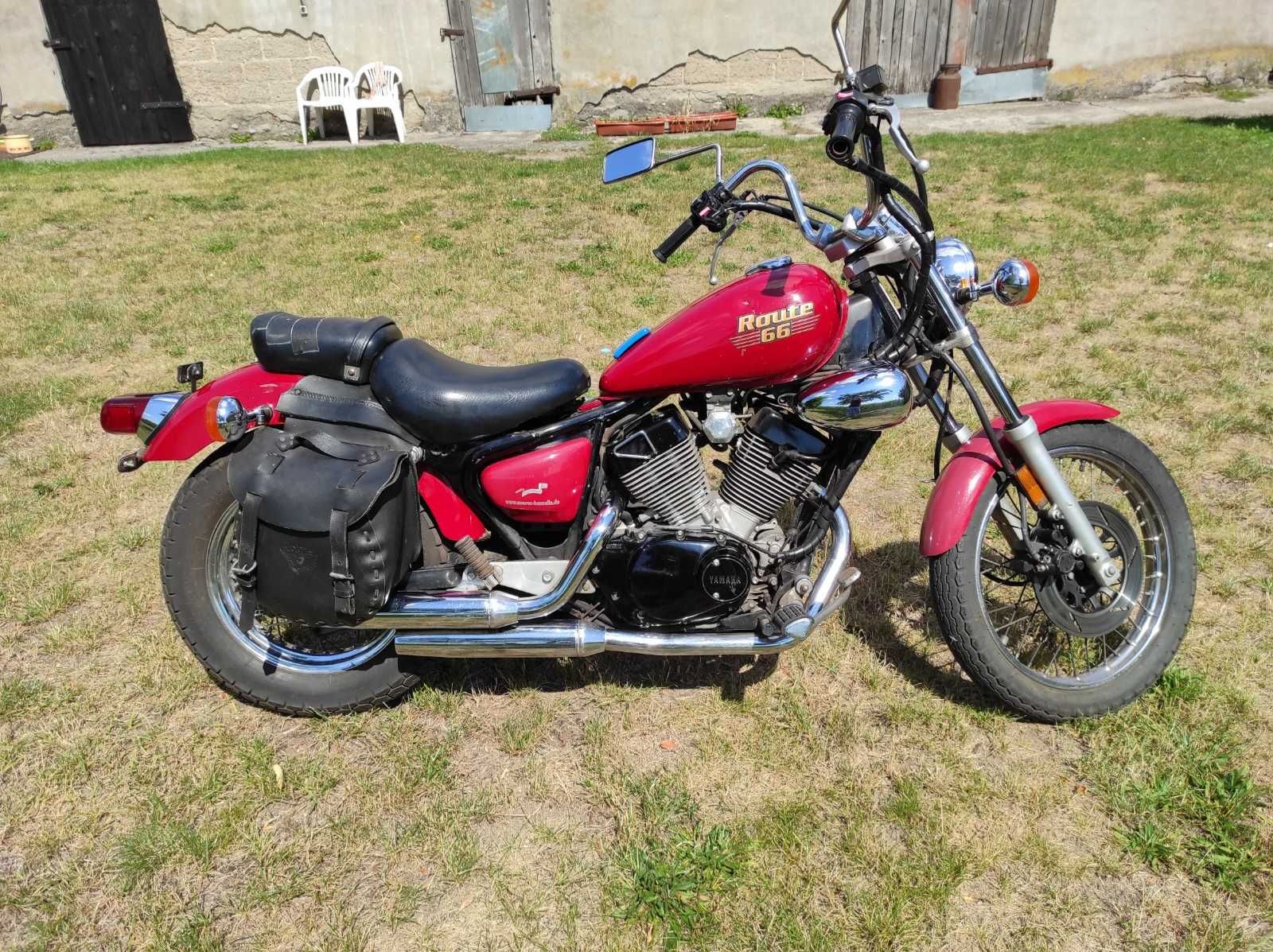 Yamaha Virago 250 Zarejestrowana Przegląd OC Ważne Niski przebieg